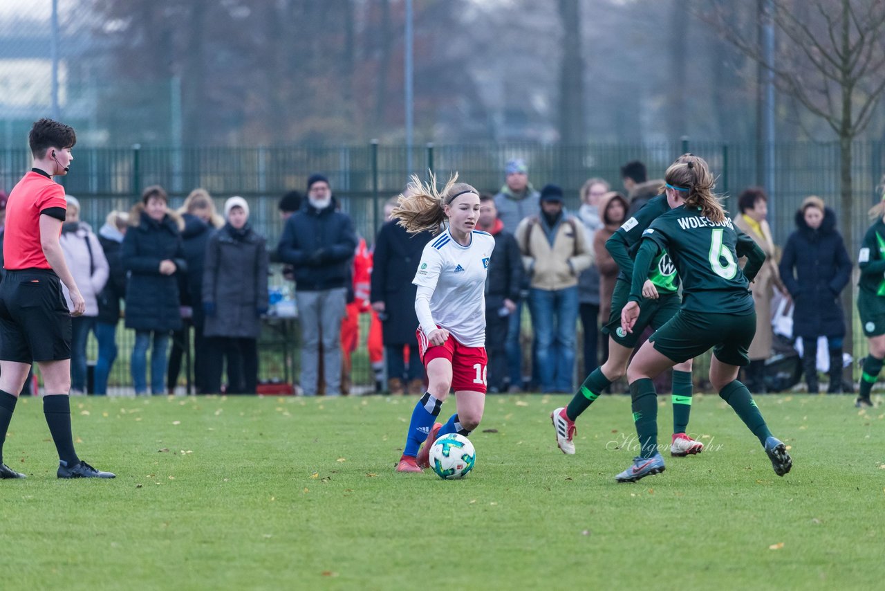 Bild 190 - B-Juniorinnen HSV - VfL Wolfsburg : Ergebnis: 2:1